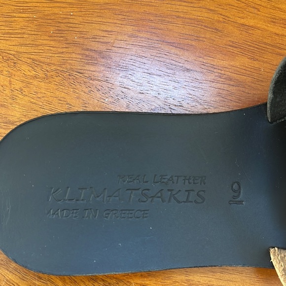 Handmade Greek Slide sandals - Picture 6 of 6